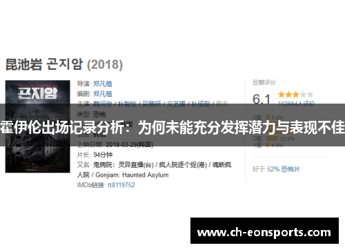 霍伊伦出场记录分析:为何未能充分发挥潜力与表现不佳 霍伊伦出场记录分析:为何未能充分发挥潜力与表现不佳